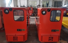 貴州5噸防爆湘潭電機(jī)車發(fā)往上海