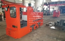 貴州CTY5噸蓄電池電機車發(fā)往云南