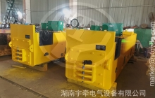 貴州礦用10噸架線式湘潭電機車發(fā)往國外